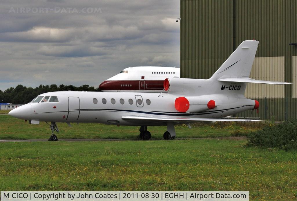M-CICO, 2005 Dassault Falcon 50EX C/N 345, Parked at CTC