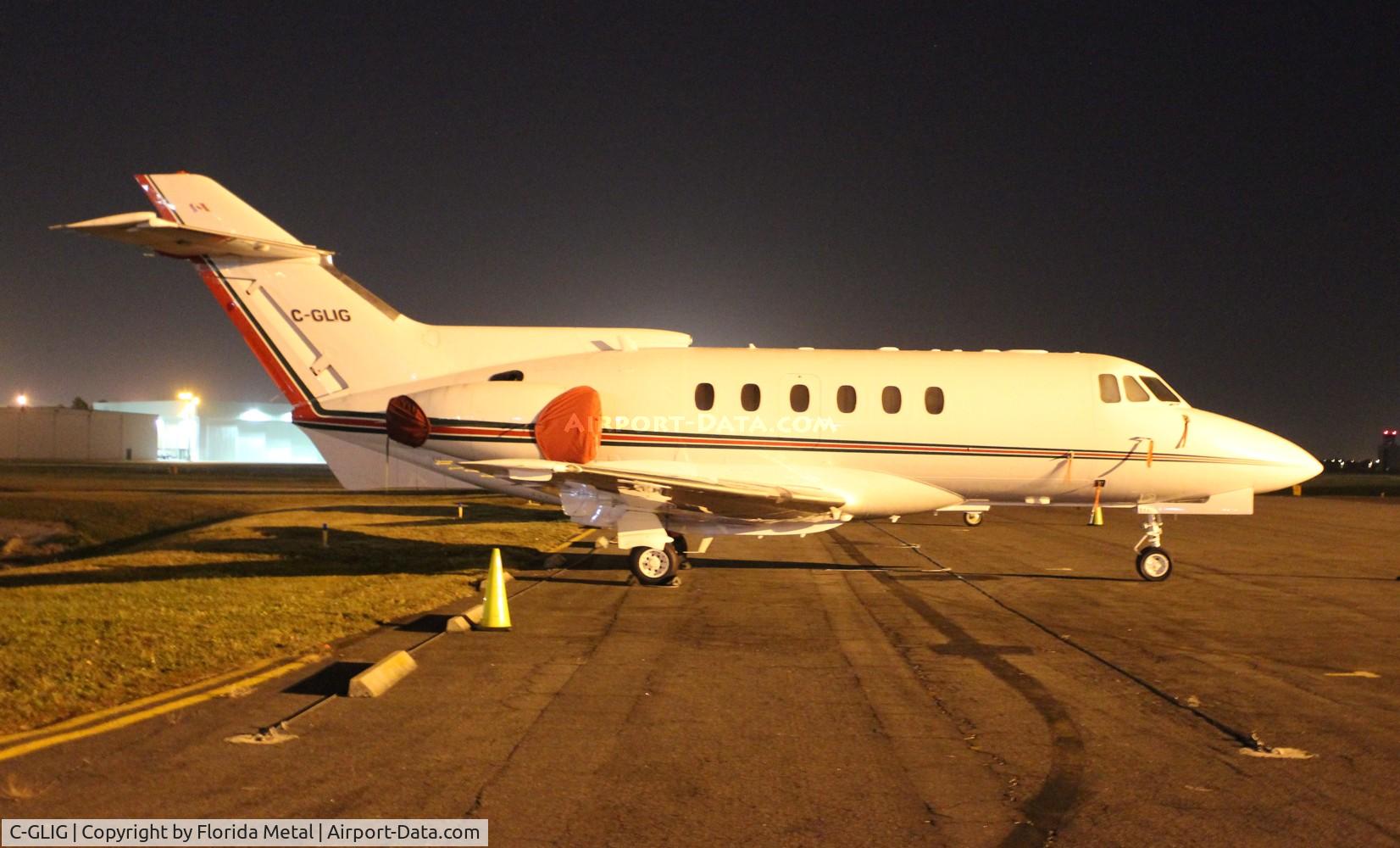 C-GLIG, 1981 Hawker Siddeley HS.125 Series 700A C/N 257149, Hawker 700A
