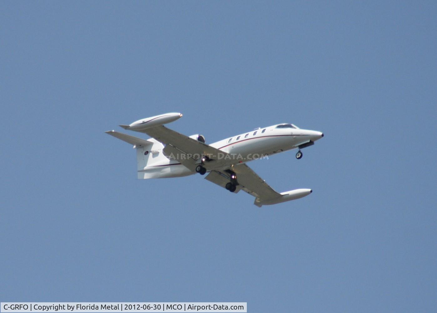 C-GRFO, 1977 Learjet 35A C/N 35A-100, Lear 35A