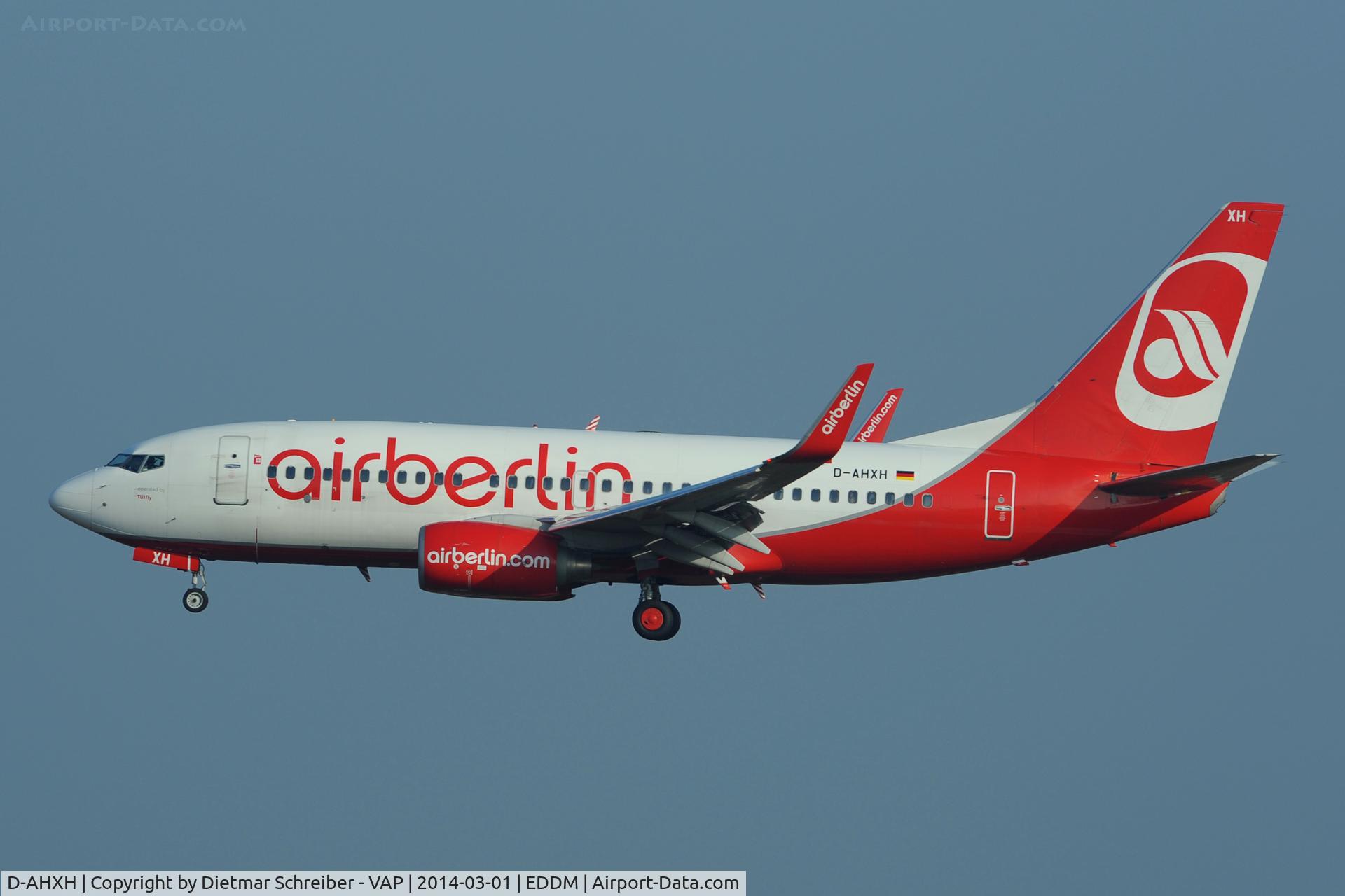 D-AHXH, 2008 Boeing 737-7K5 C/N 35282, Air Berlin Boeing 737-700