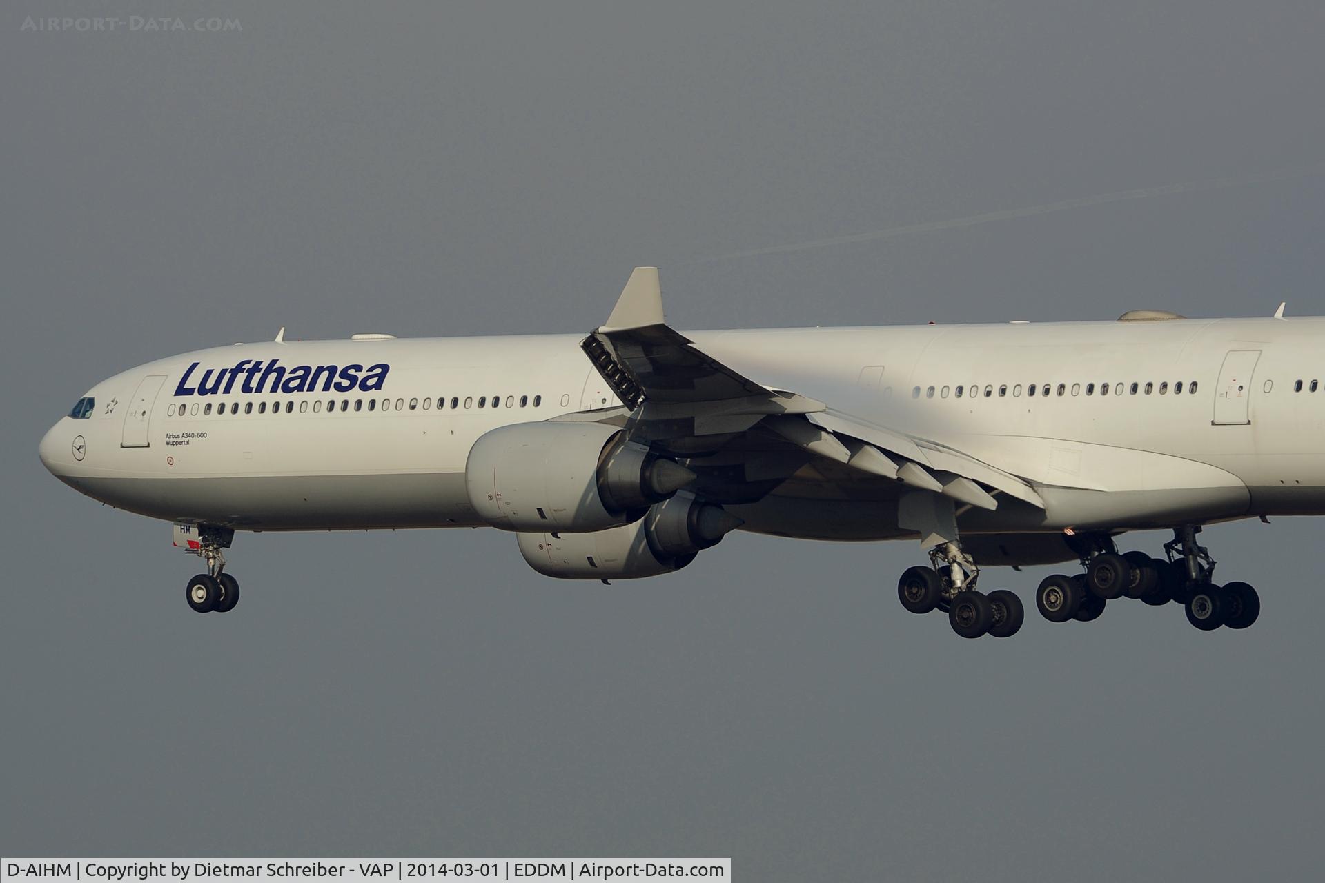 D-AIHM, 2006 Airbus A340-642 C/N 762, Lufthansa Airbus 340-600