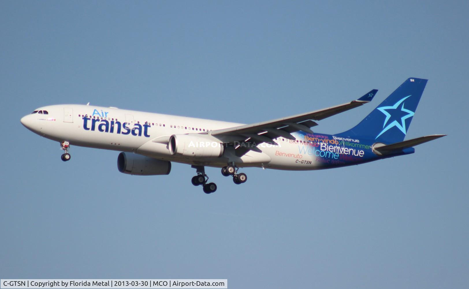 C-GTSN, 2000 Airbus A330-243 C/N 369, Air Transat A330-200
