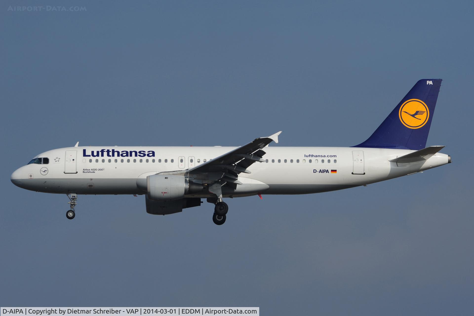 D-AIPA, 1989 Airbus A320-211 C/N 0069, Lufthansa Airbus 320