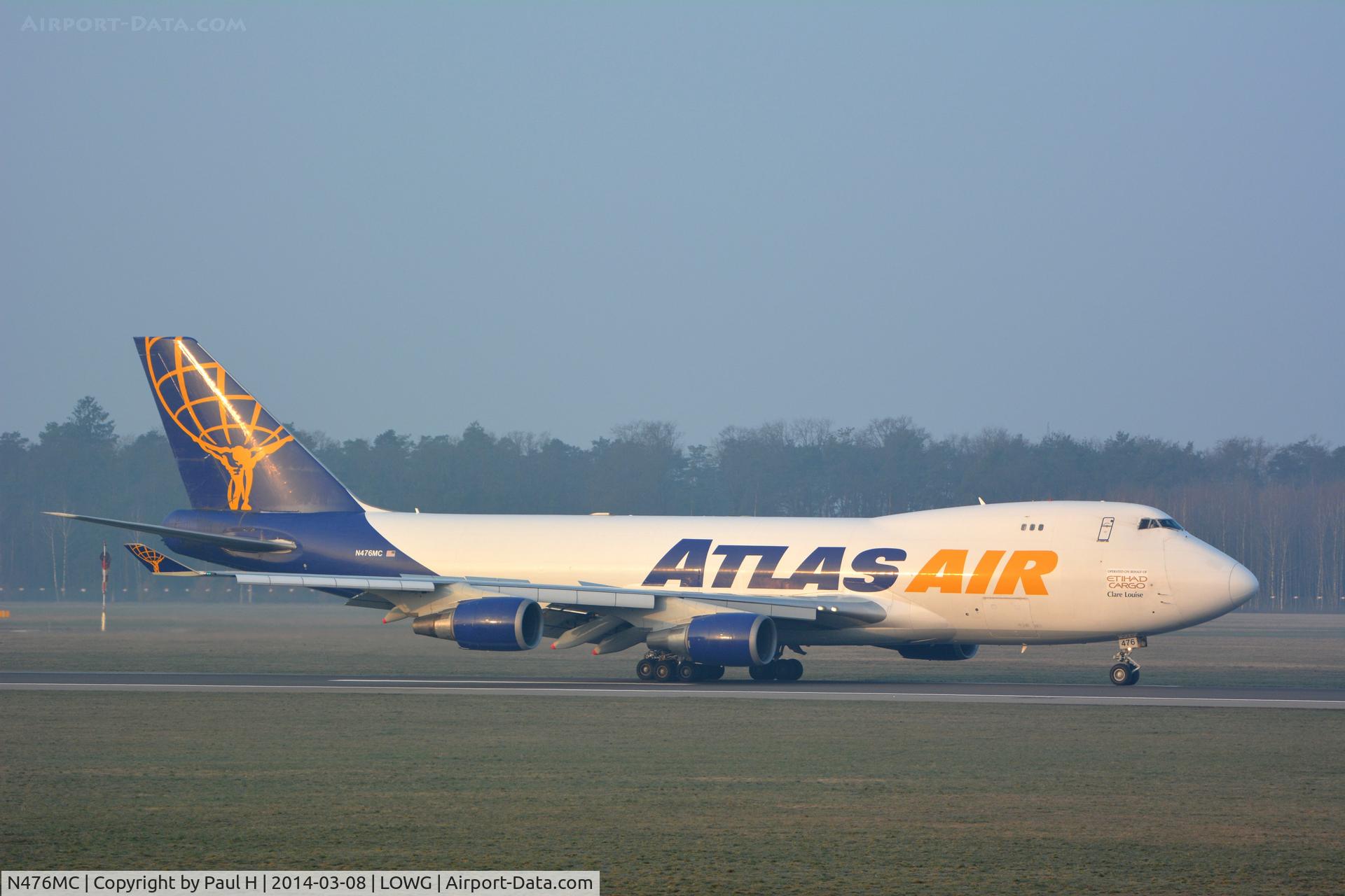 N476MC, 1999 Boeing 747-47UF C/N 29256, AtlasAir at Lowg transporting RB AirRace planes