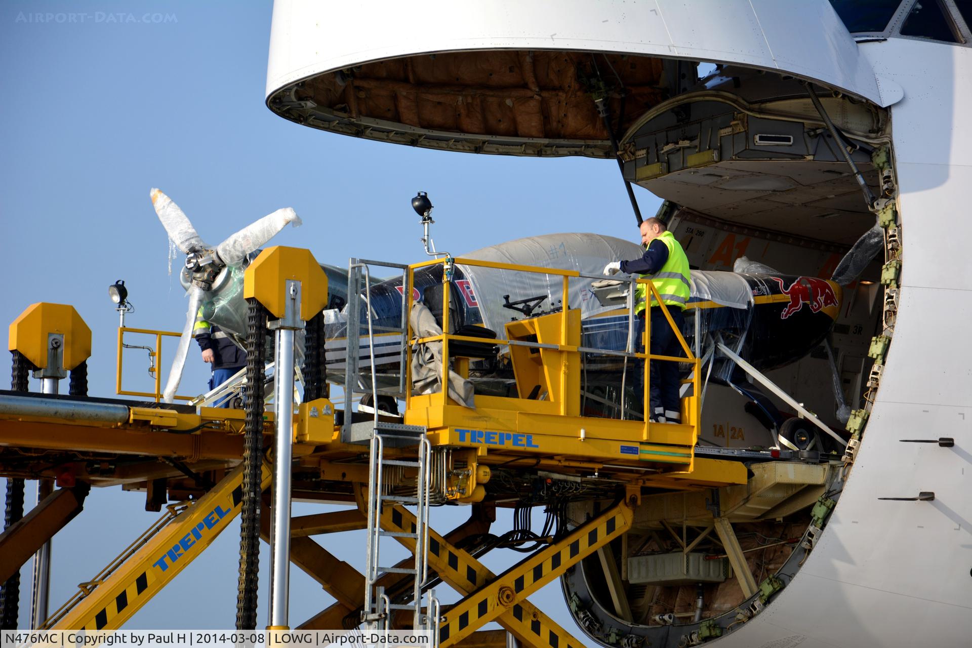 N476MC, 1999 Boeing 747-47UF C/N 29256, AtlasAir. B-747 at Lowg unloading RB AirRace planes