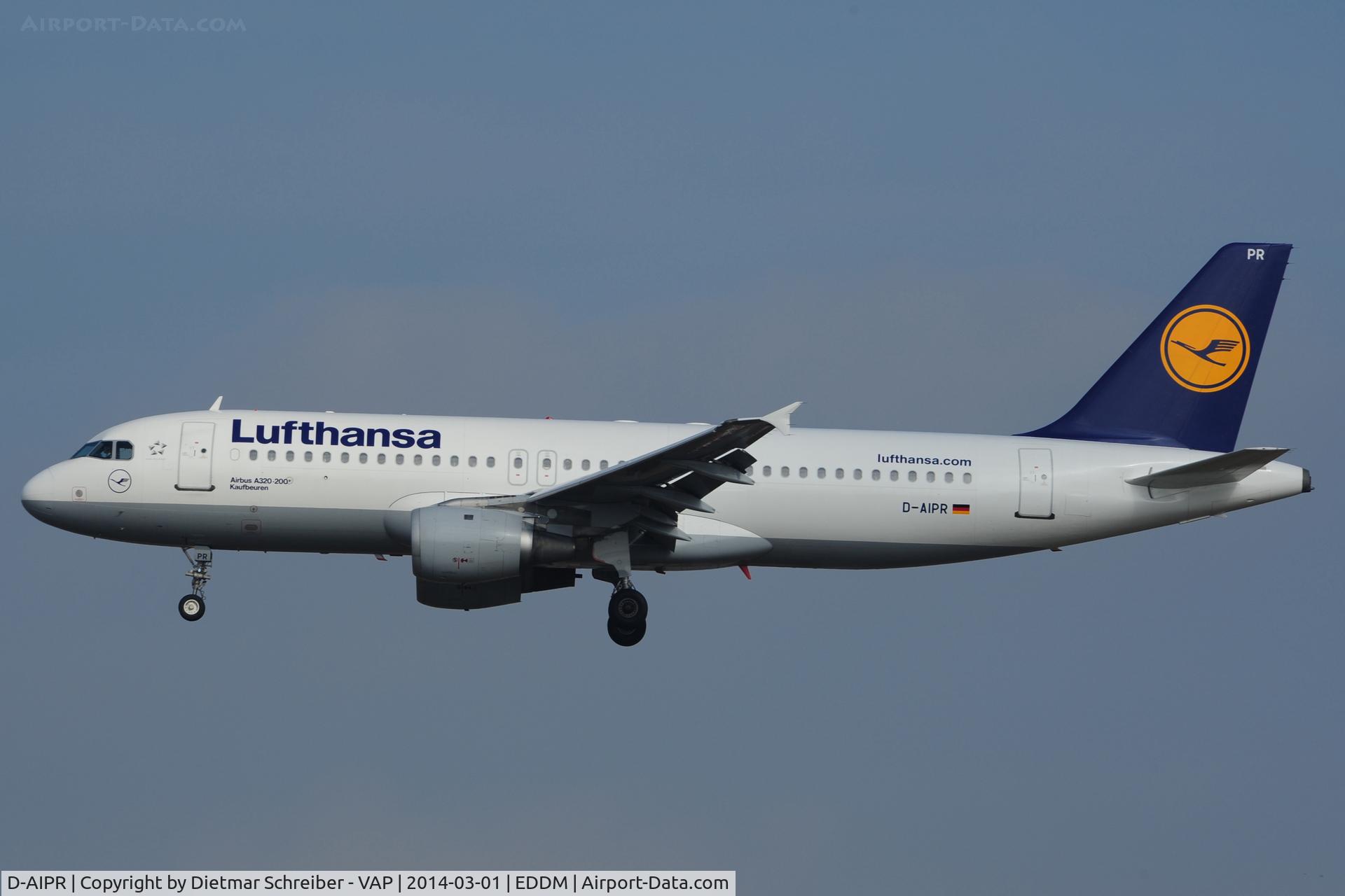 D-AIPR, 1990 Airbus A320-211 C/N 111, Lufthansa Airbus 320