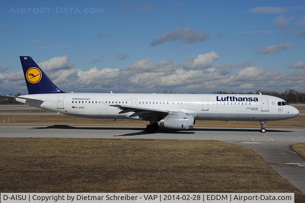 D-AISU, 2009 Airbus A321-231 C/N 4016, Lufthansa Airbus 321
