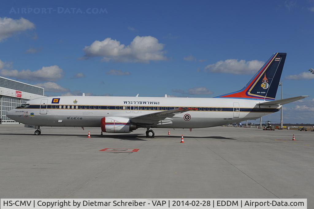 HS-CMV, 1995 Boeing 737-4Z6 C/N 27906, Thai Air Force Boeing 737-400