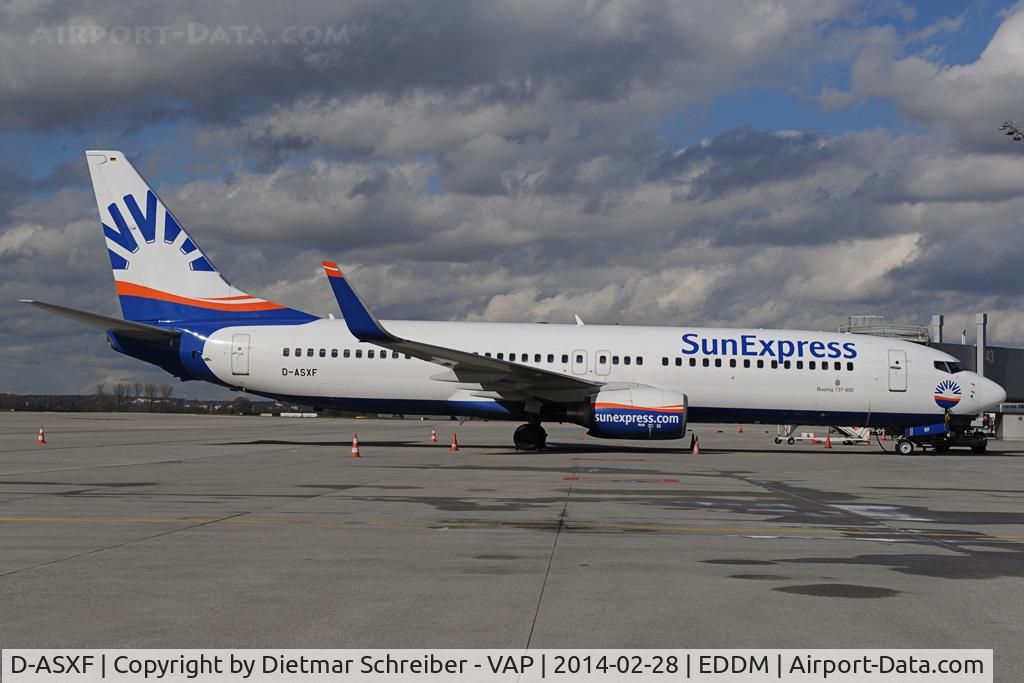 D-ASXF, 2004 Boeing 737-8AS C/N 33558, Sun Express Boeing 737-800