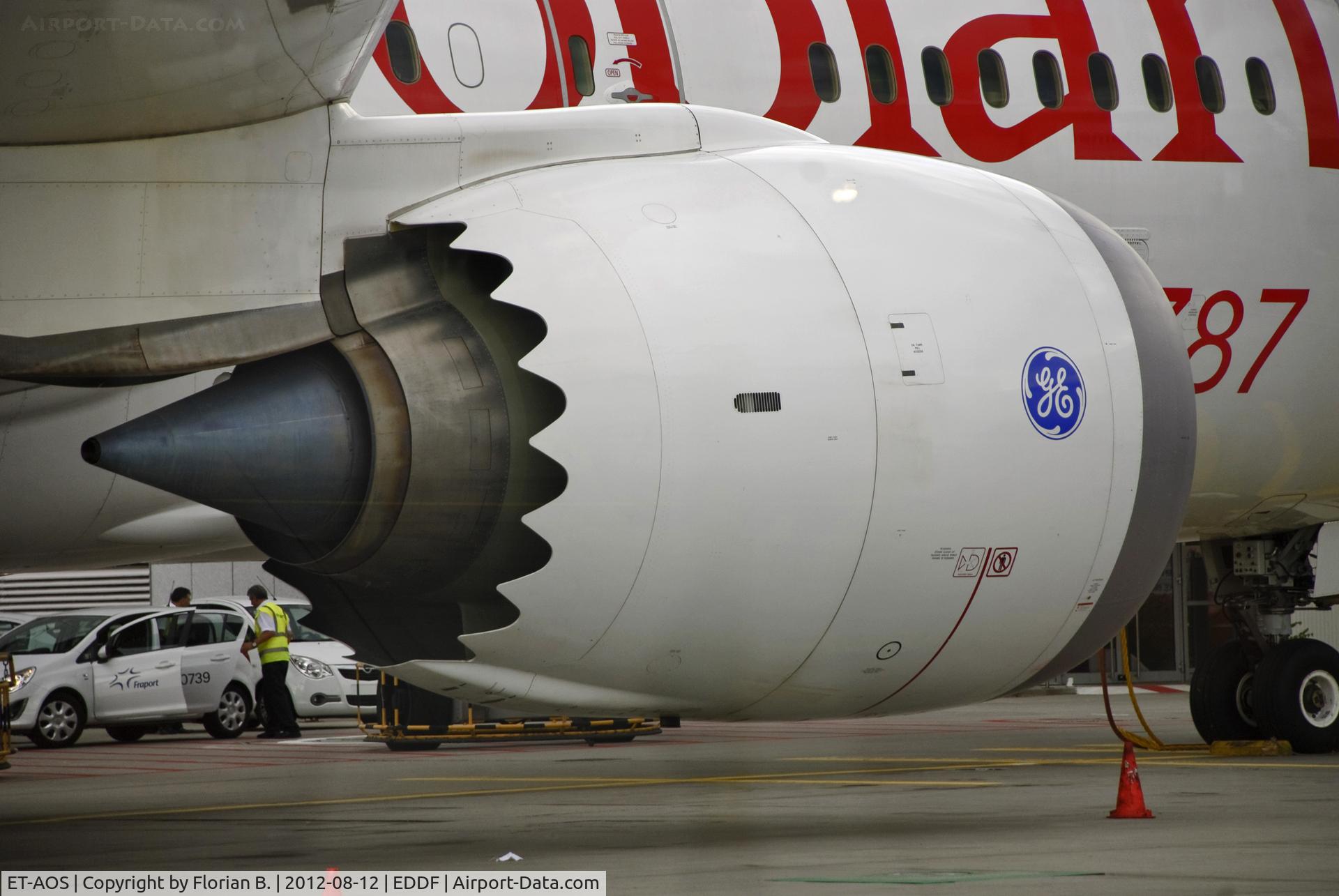 ET-AOS, 2012 Boeing 787-8 Dreamliner C/N 34747, Boing Dreamliner