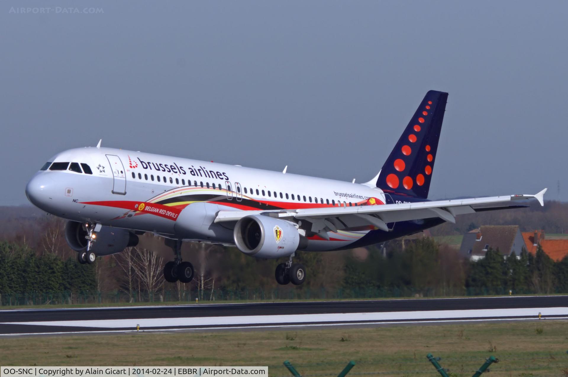 OO-SNC, 2002 Airbus A320-214 C/N 1797, Speciallivery - Belgian Red Devils