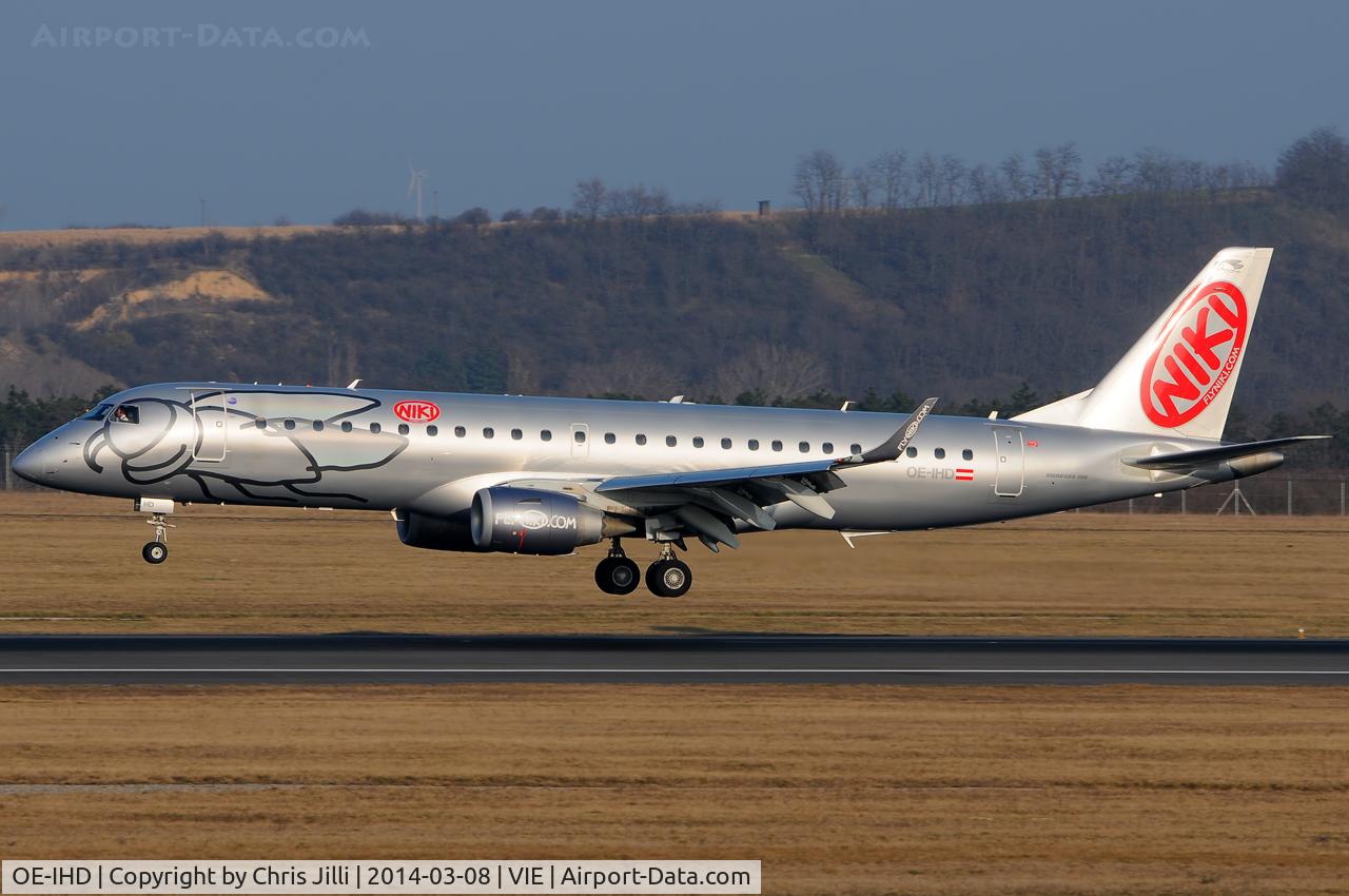 OE-IHD, 2010 Embraer E190 (ERJ-190-100) C/N 19000354, NIKI