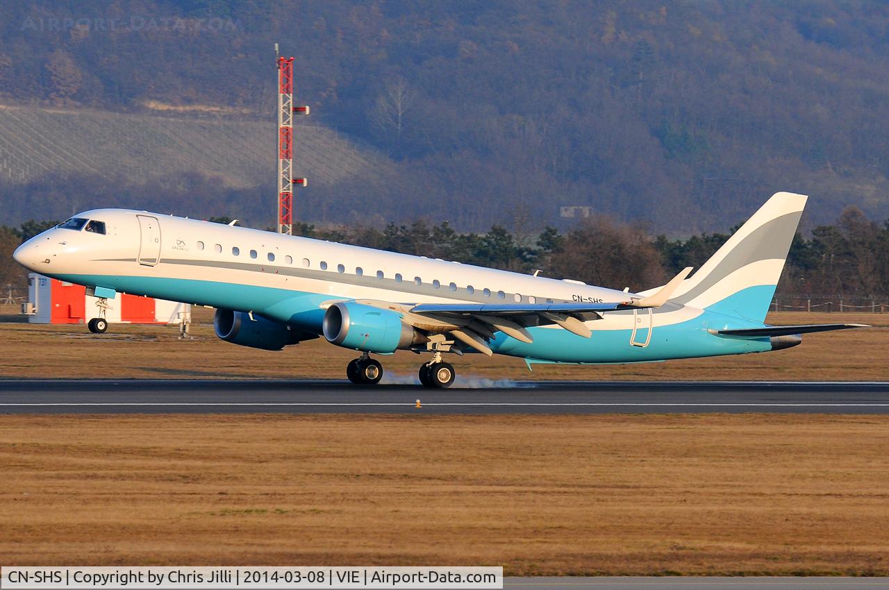 CN-SHS, 2011 Embraer ERJ-190-100ECJ Lineage 1000 C/N 19000307, Dalia Air