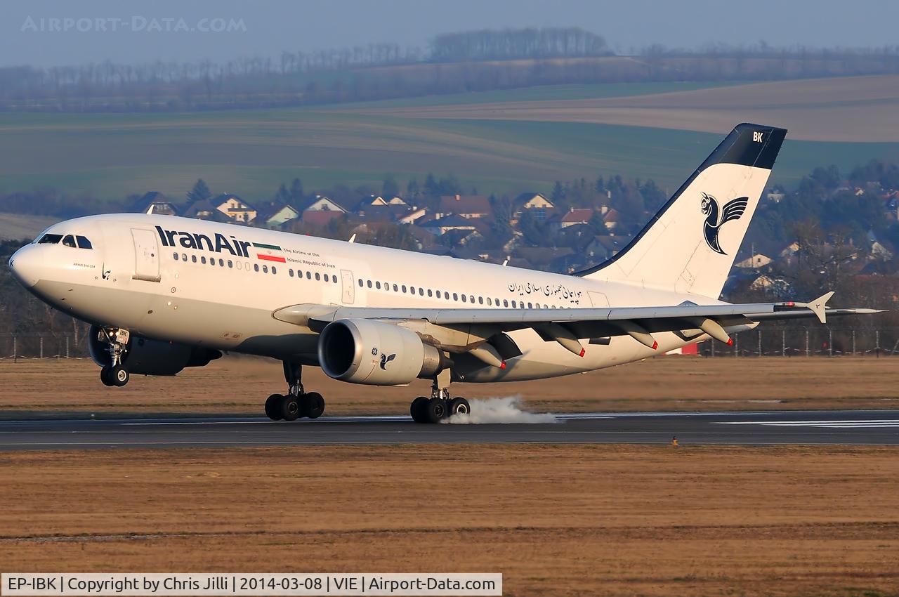 EP-IBK, 1993 Airbus A310-304 C/N 671, Iran Air