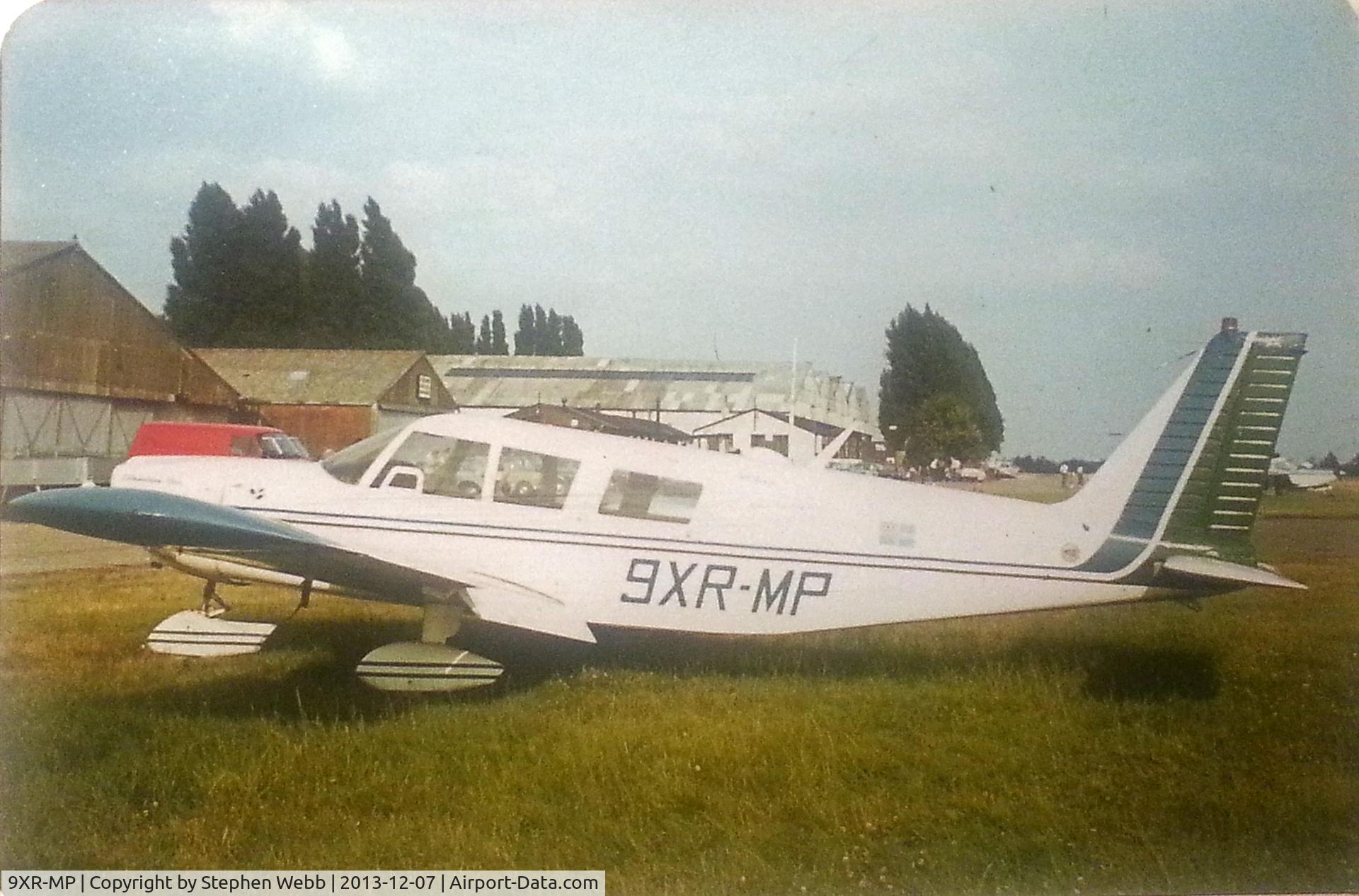 9XR-MP, 1966 Piper PA-32-260 Cherokee Six Cherokee Six C/N 32-288, Taken at Stapleford in the summer of 1979, shortly before coming onto the UK register