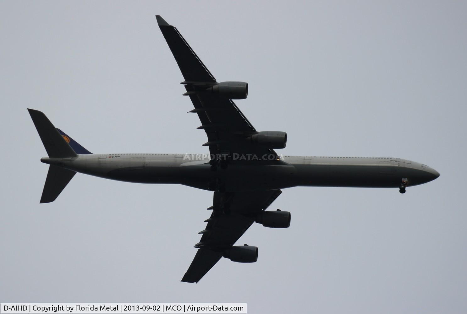 D-AIHD, 2003 Airbus A340-642 C/N 537, Lufthansa A340-600