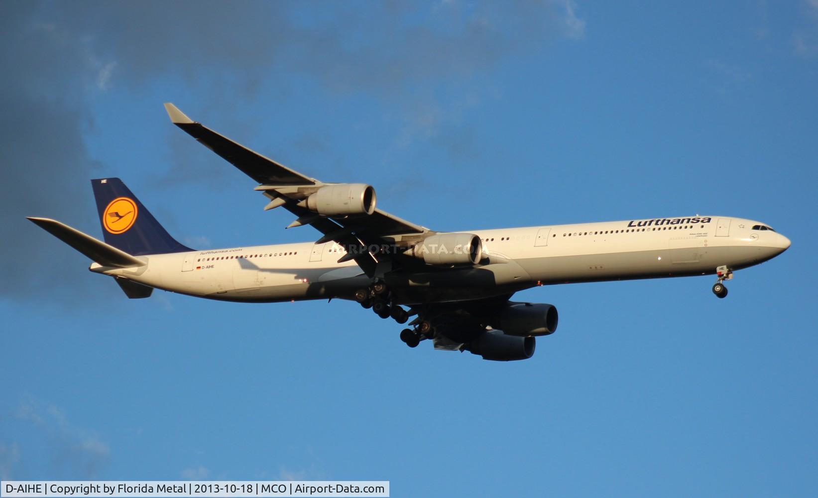 D-AIHE, 2003 Airbus A340-642 C/N 540, Lufthansa A340-600