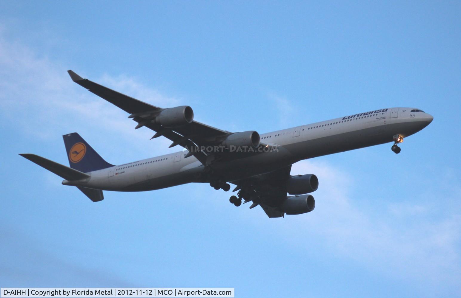 D-AIHH, 2004 Airbus A340-642 C/N 566, Lufthansa A340-600