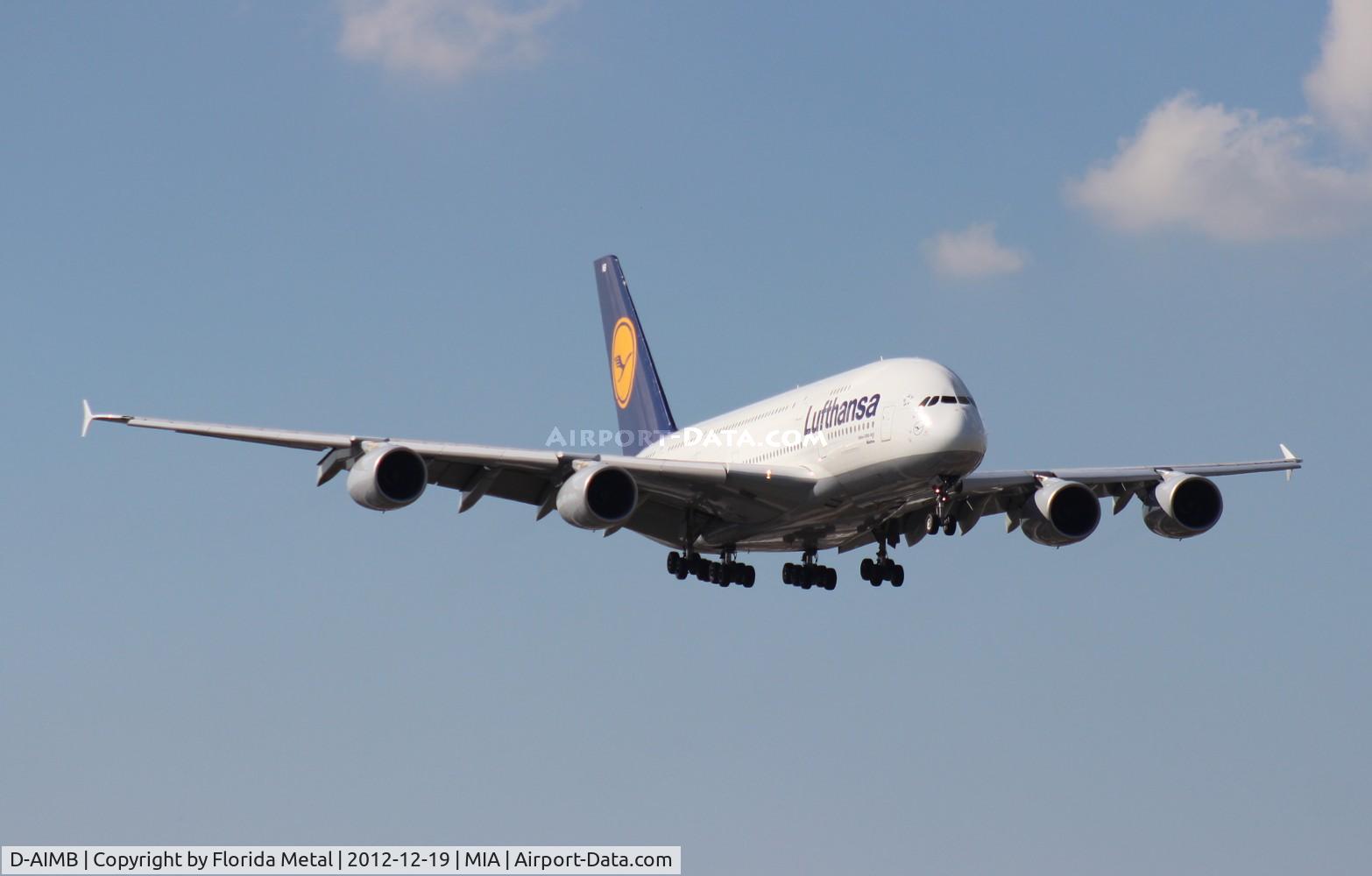 D-AIMB, 2010 Airbus A380-841 C/N 041, Lufthansa A380