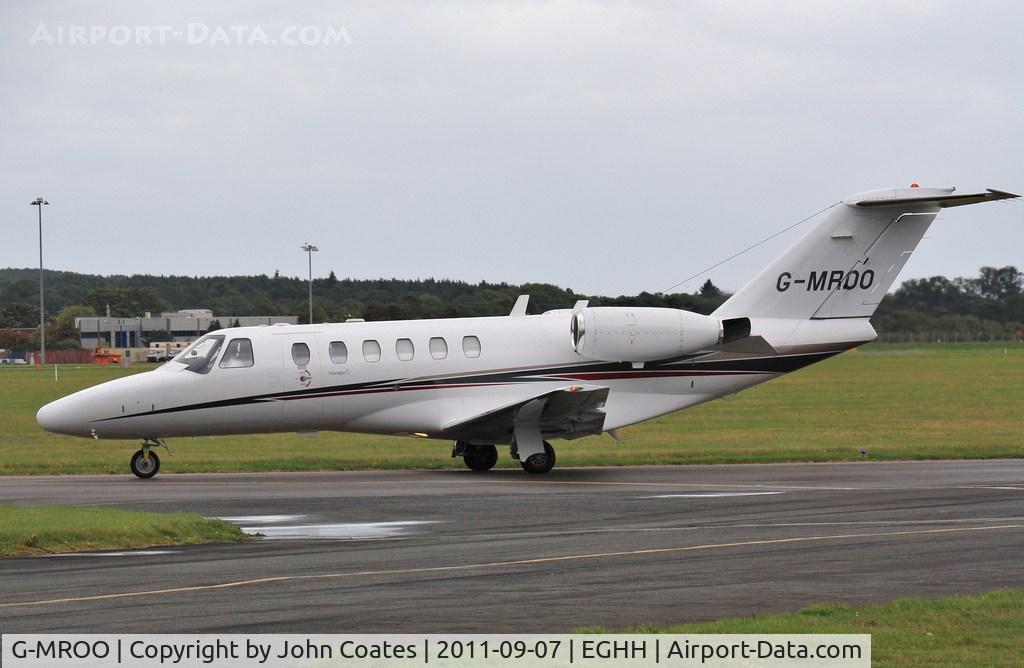 G-MROO, 2004 Cessna 525A CitationJet CJ2 C/N 525A-0202, Taxiing on arrival