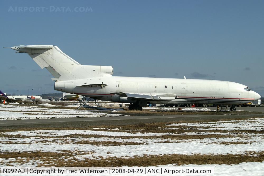 N992AJ, 1966 Boeing 727-23 C/N 19428, wreck