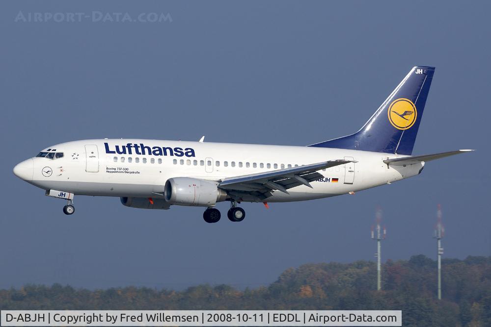 D-ABJH, 1991 Boeing 737-530 C/N 25357, Lufthansa