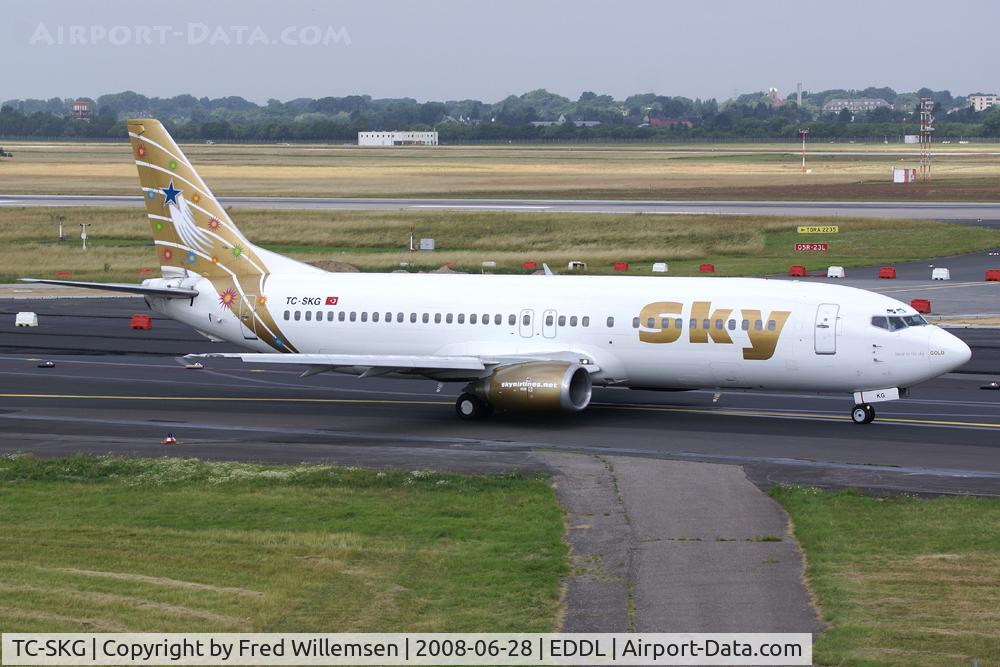 TC-SKG, 1991 Boeing 737-4Q8 C/N 25371, Sky