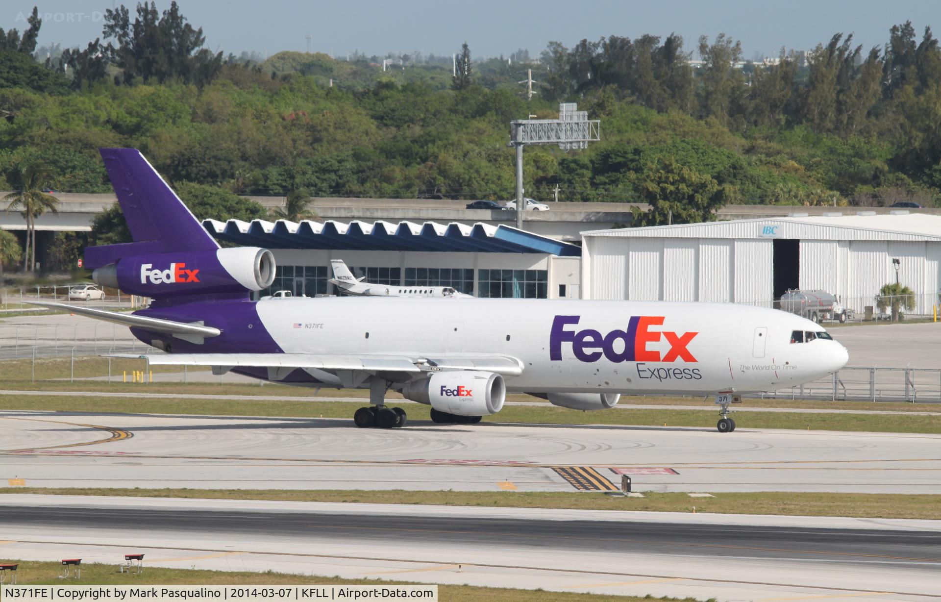N371FE, 1972 McDonnell Douglas MD-10-10F C/N 46609, MD-10-10F
