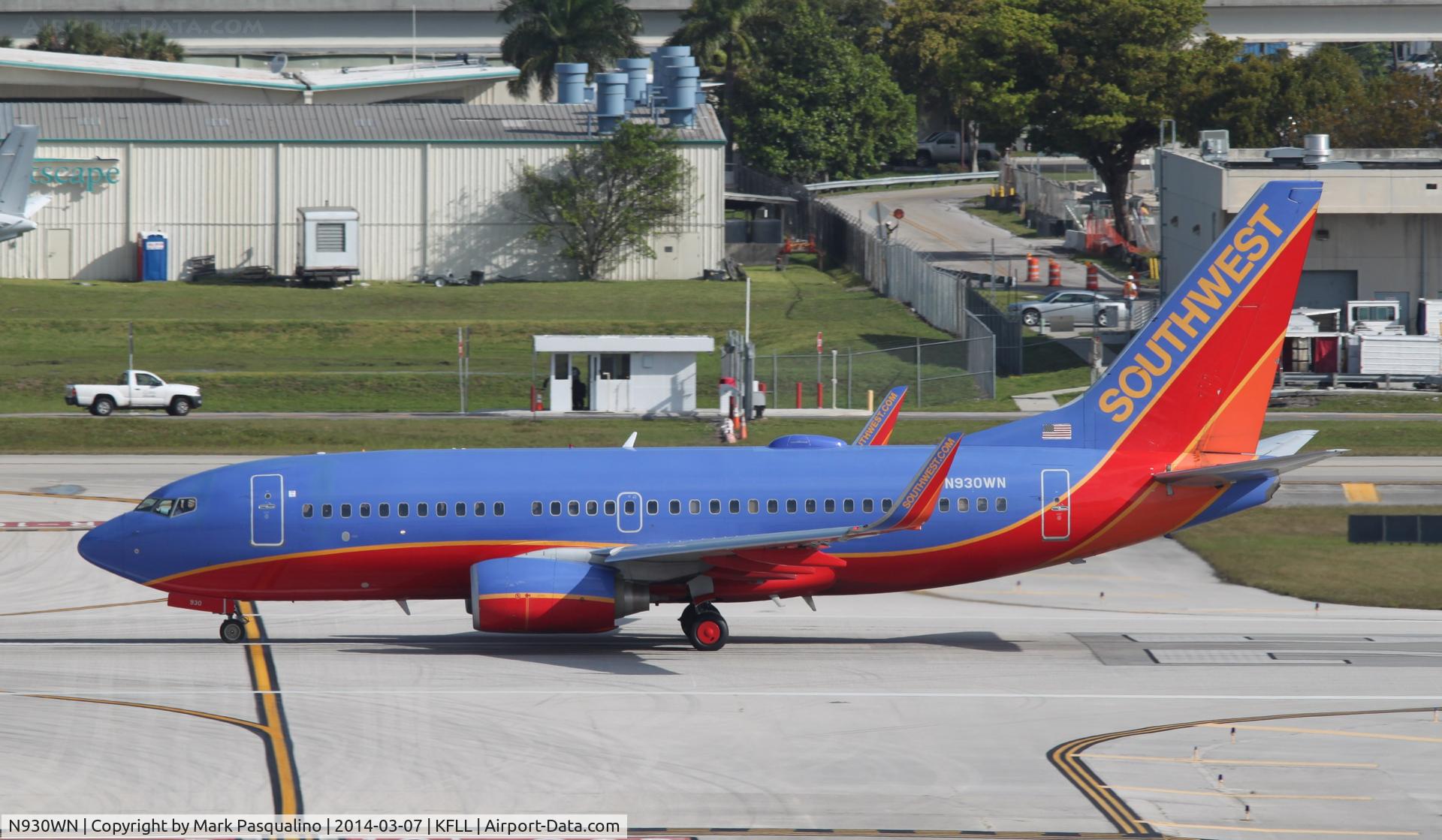 N930WN, 2009 Boeing 737-7H4 C/N 36636, Boeing 737-700