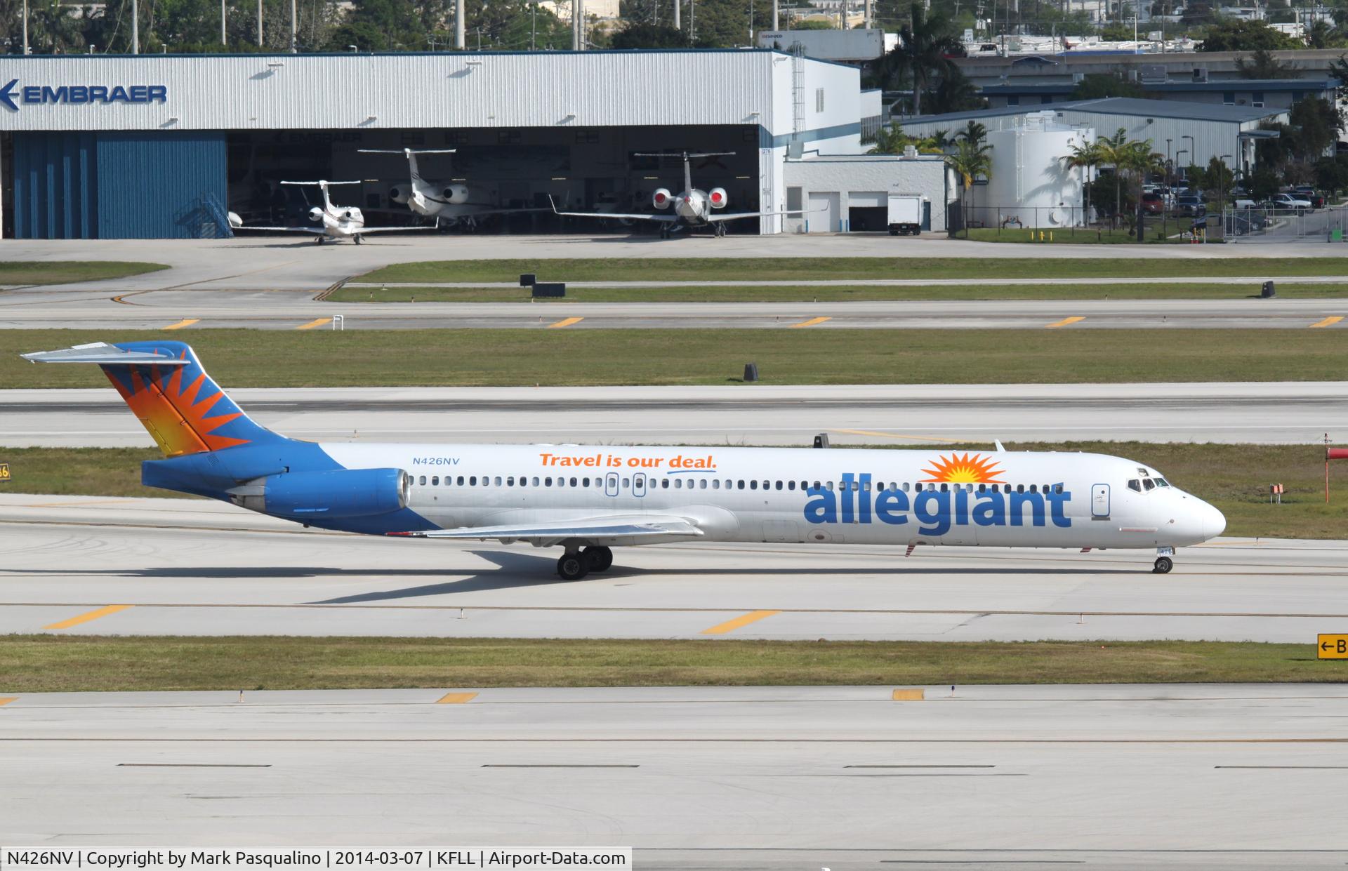 N426NV, 1986 McDonnell Douglas MD-82 (DC-9-82) C/N 49437, MD-82