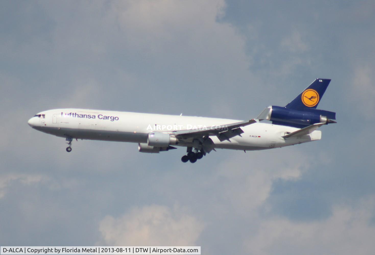 D-ALCA, 1998 McDonnell Douglas MD-11F C/N 48781, Lufthansa Cargo MD-11F