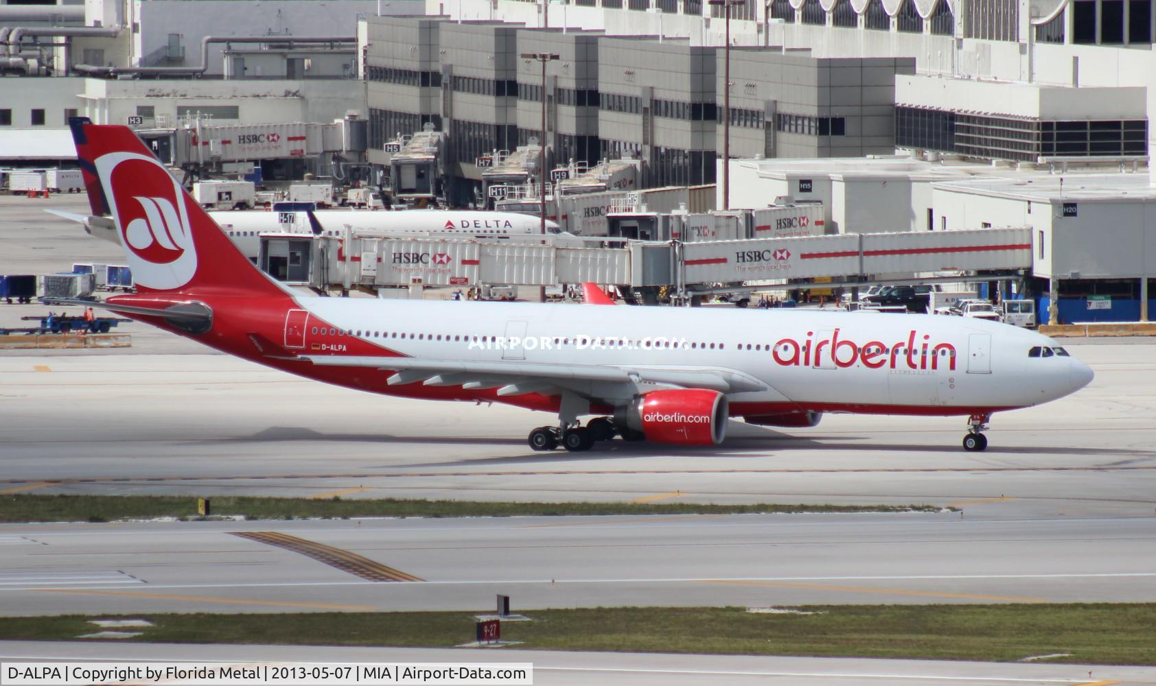 D-ALPA, 2001 Airbus A330-223 C/N 403, Air Berlin A330-200