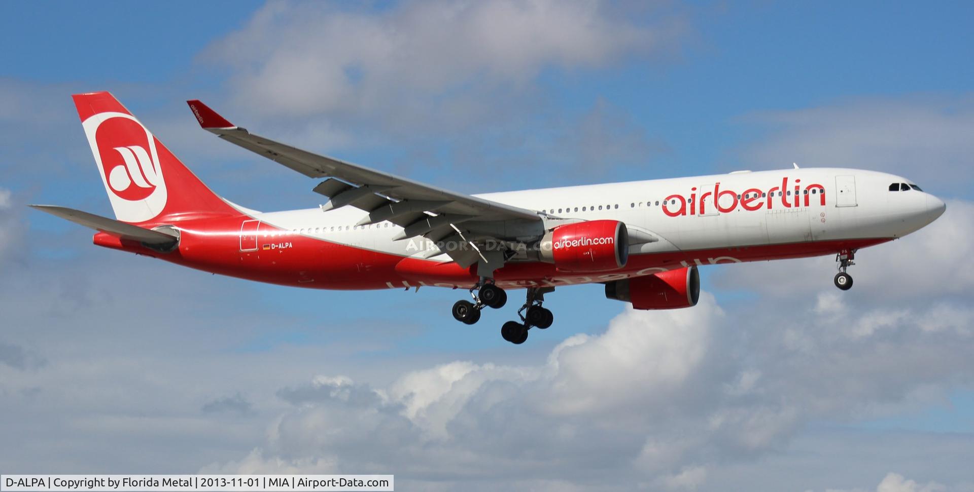 D-ALPA, 2001 Airbus A330-223 C/N 403, Air Berlin A330-200