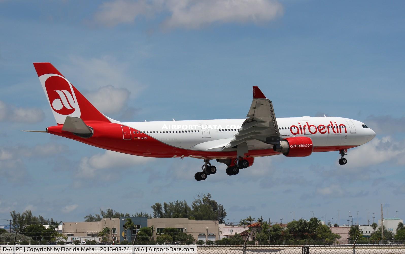 D-ALPE, 2002 Airbus A330-223 C/N 469, Air Berlin A330-200