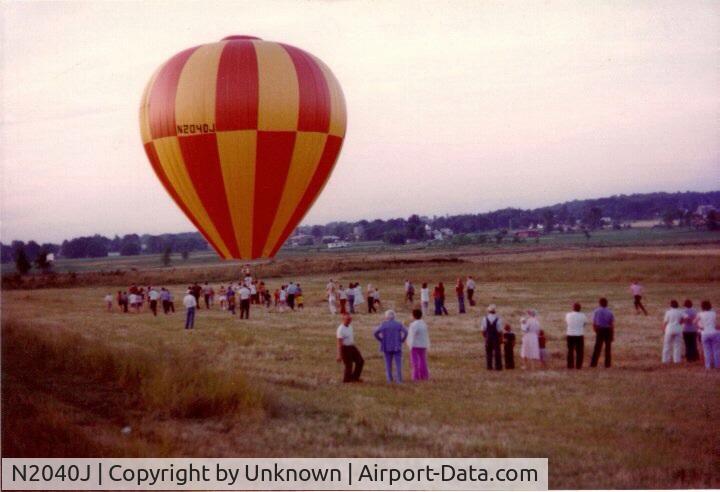N2040J, 1975 Semco Balloon MARK V C/N SEM170, N2040j