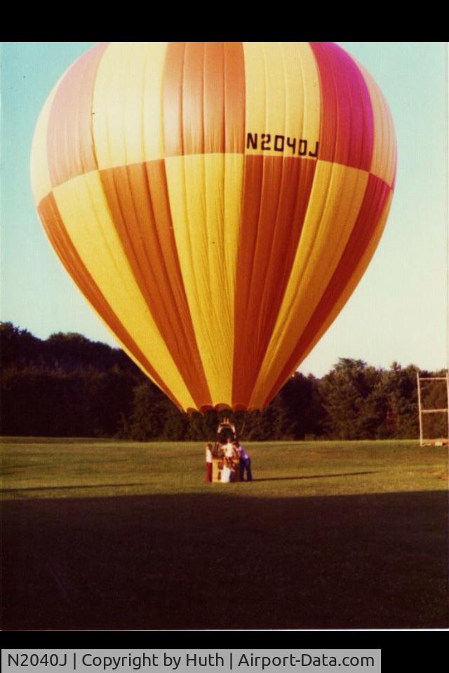 N2040J, 1975 Semco Balloon MARK V C/N SEM170, Sunshine N2040j