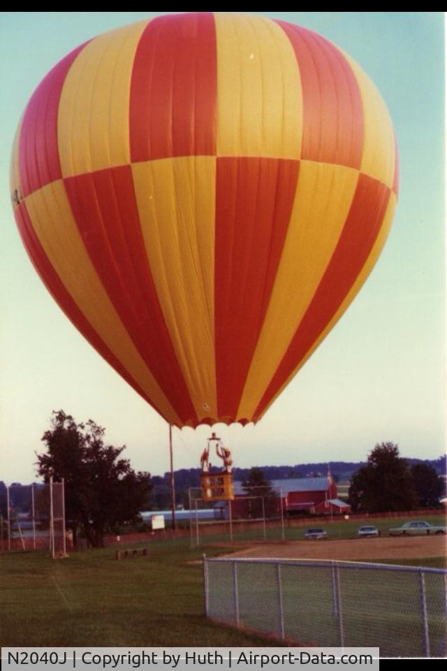 N2040J, 1975 Semco Balloon MARK V C/N SEM170, John wells N2030j