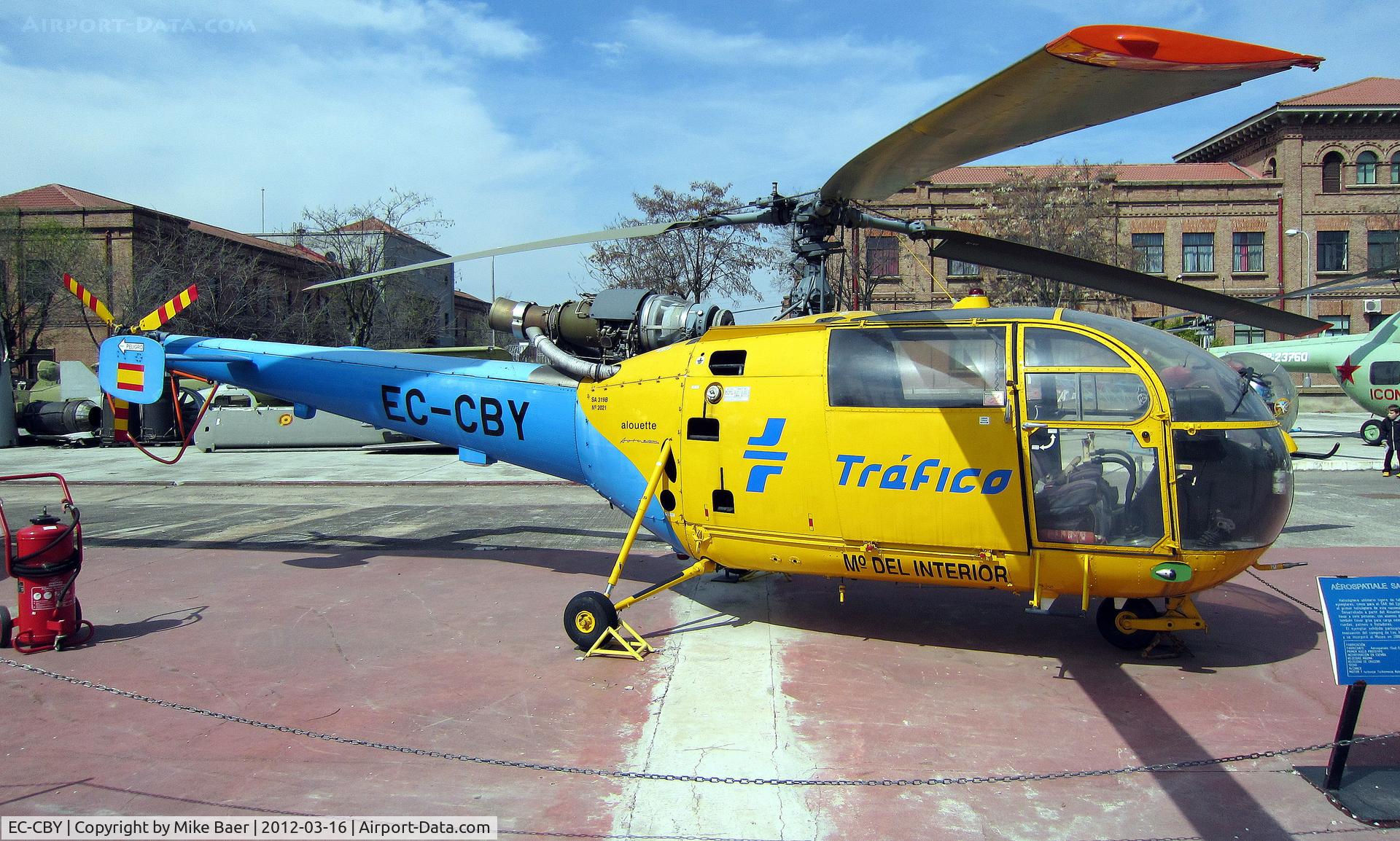EC-CBY, Aerospatiale SA-319B Alouette II C/N 2021, EC-CBY @ Musero del Aire