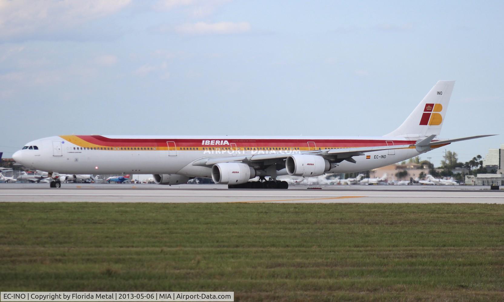 EC-INO, 2003 Airbus A340-642 C/N 431, Iberia A340-600