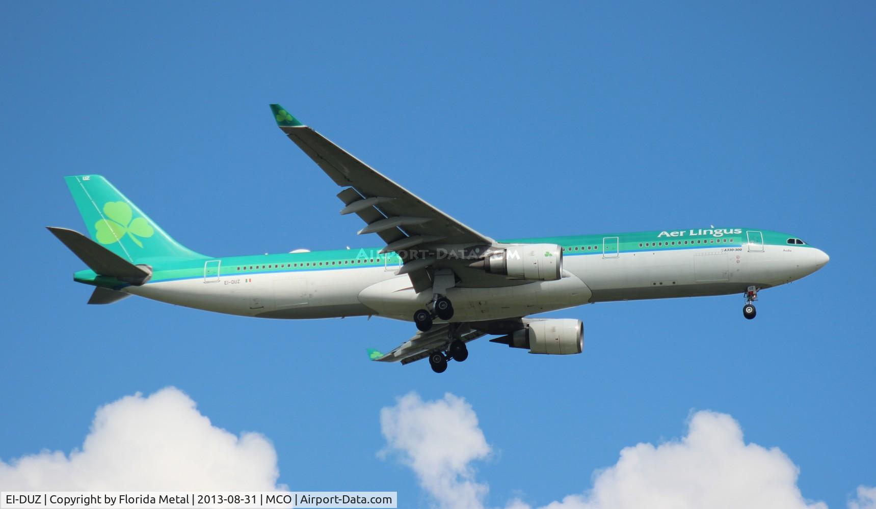 EI-DUZ, 2007 Airbus A330-302 C/N 847, Aer Lingus A330-300