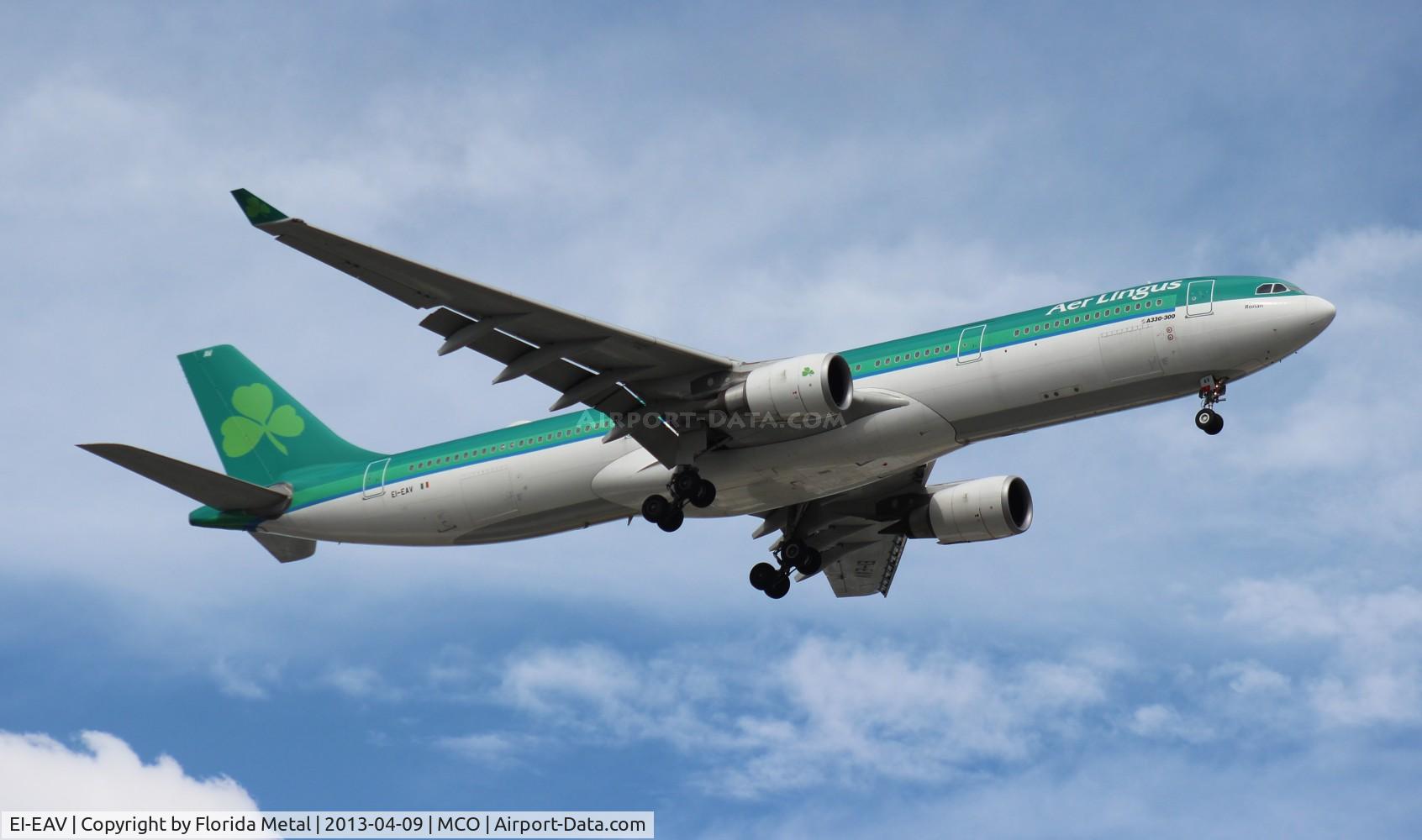 EI-EAV, 2009 Airbus A330-302 C/N 985, Aer Lingus A330-300