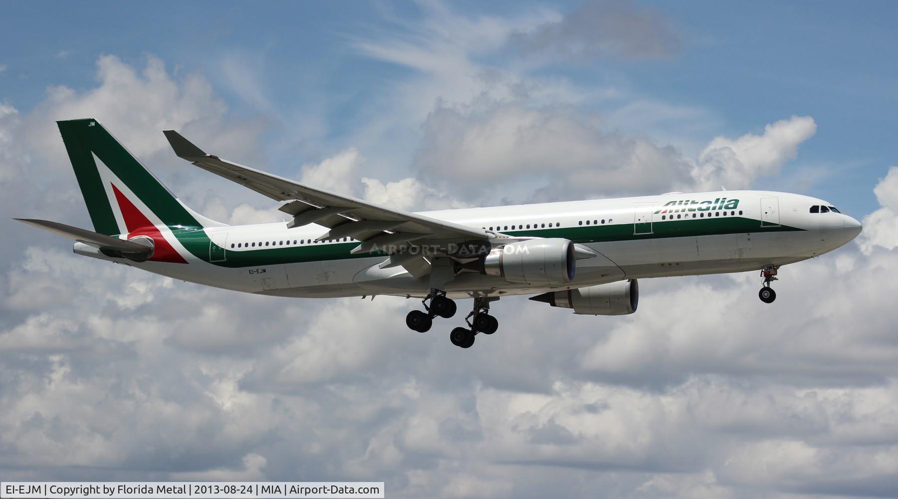 EI-EJM, 2012 Airbus A330-202 C/N 1308, Alitalia A330-200