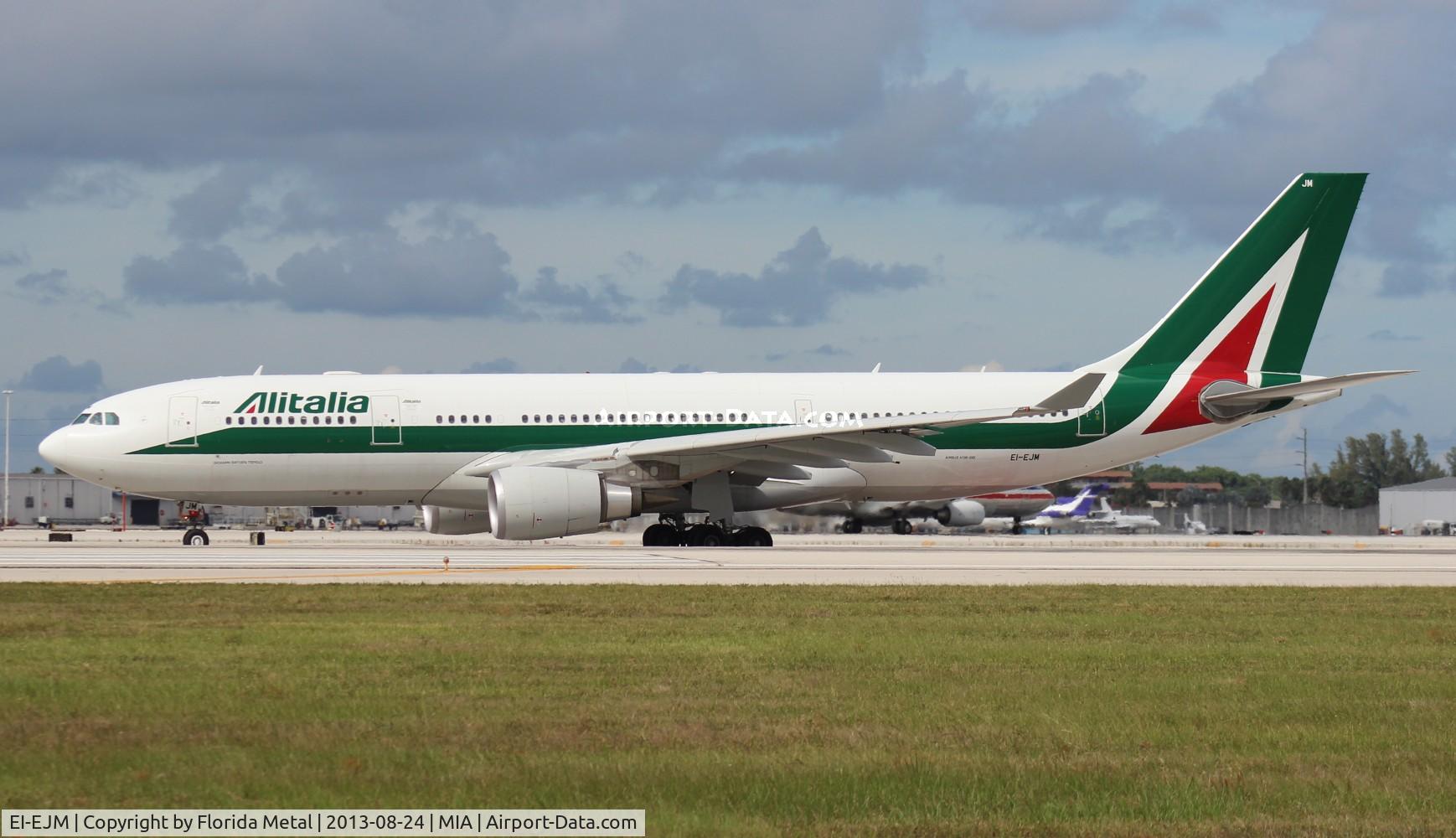 EI-EJM, 2012 Airbus A330-202 C/N 1308, Alitalia A330-200