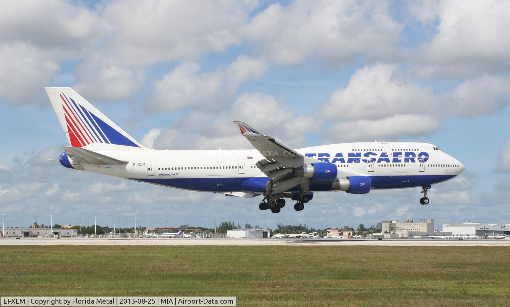 EI-XLM, 2001 Boeing 747-412 C/N 28028, Transaero 747-412