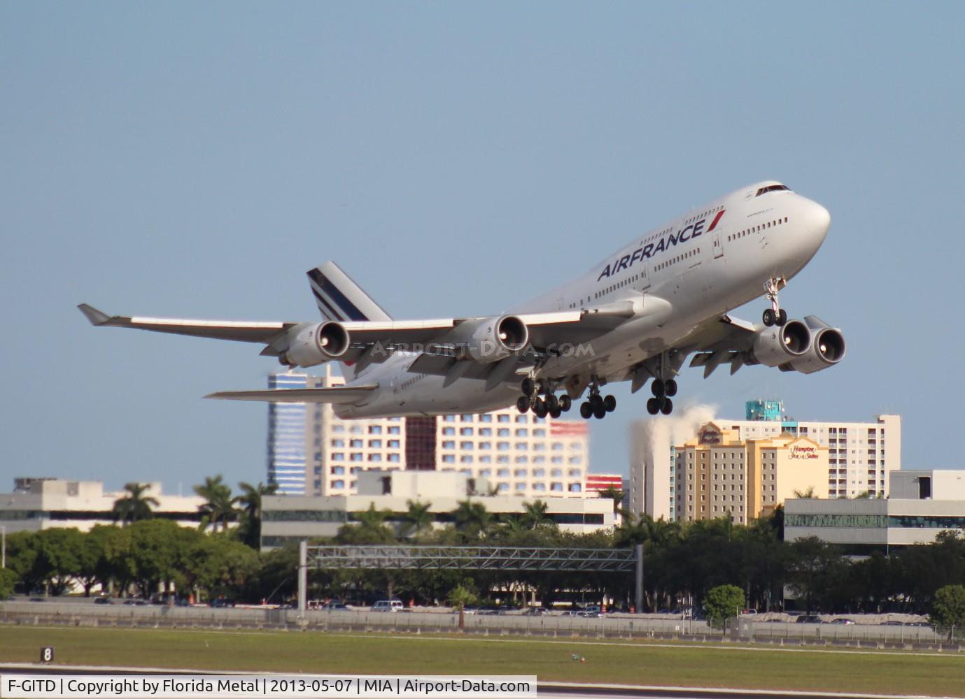 F-GITD, 1992 Boeing 747-428 C/N 25600, Air France 747-400