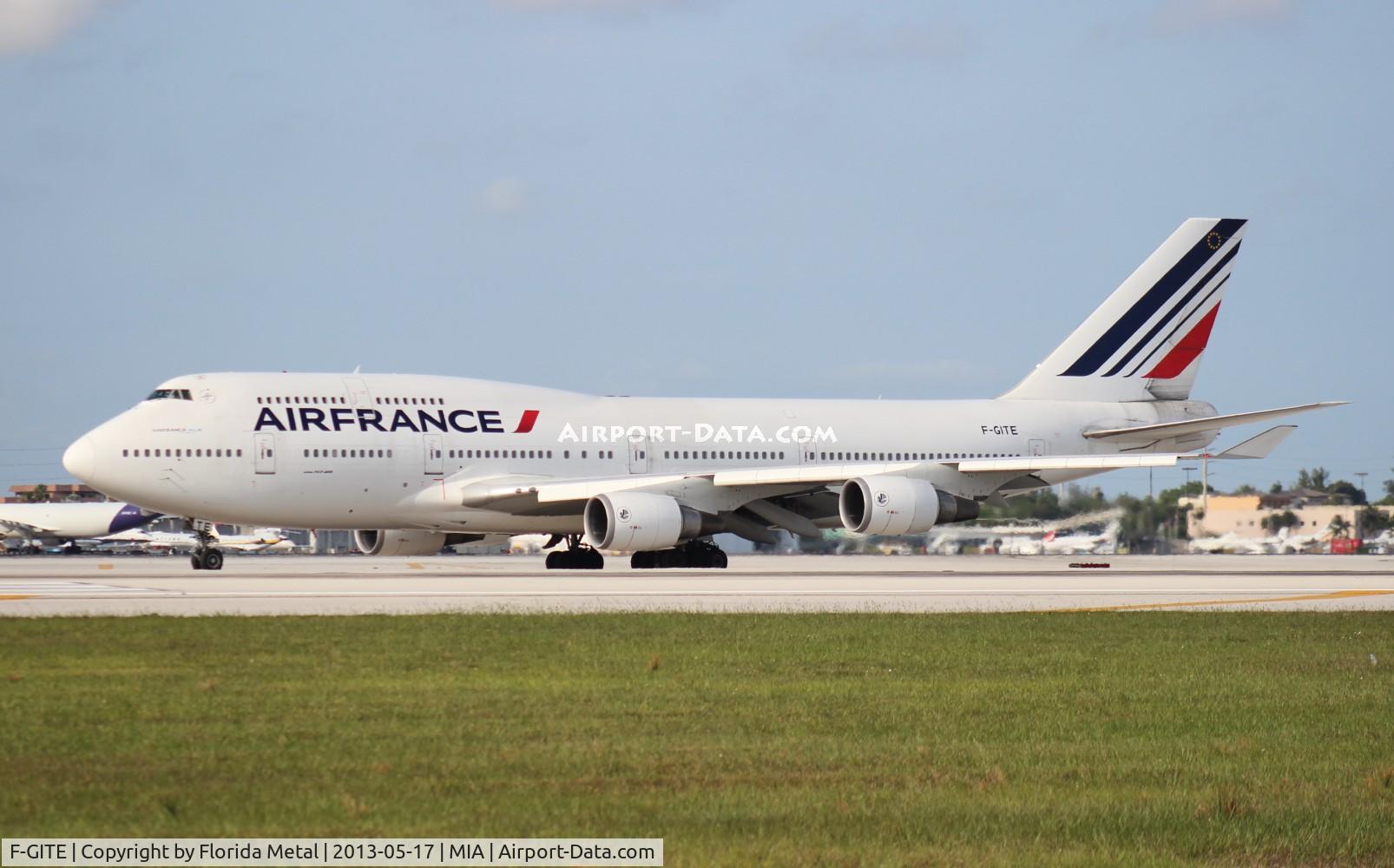 F-GITE, 1992 Boeing 747-428 C/N 25601, Air France 747-400