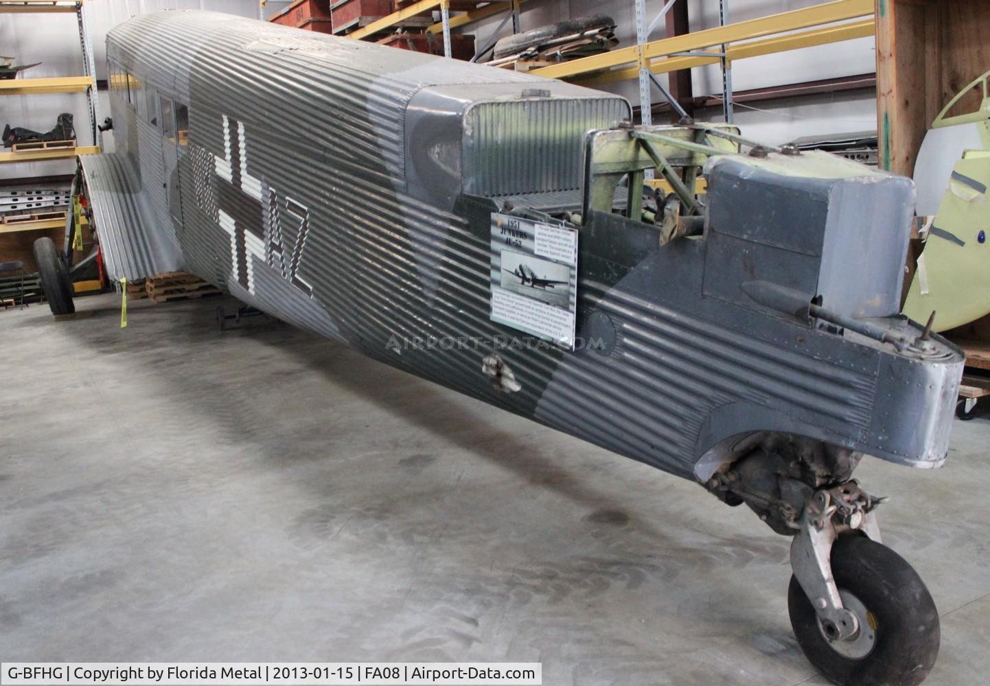 G-BFHG, 1948 Junkers (CASA) 352L (Ju-52) C/N 153, Casa 352L (Ju-52) being restored Golden Section