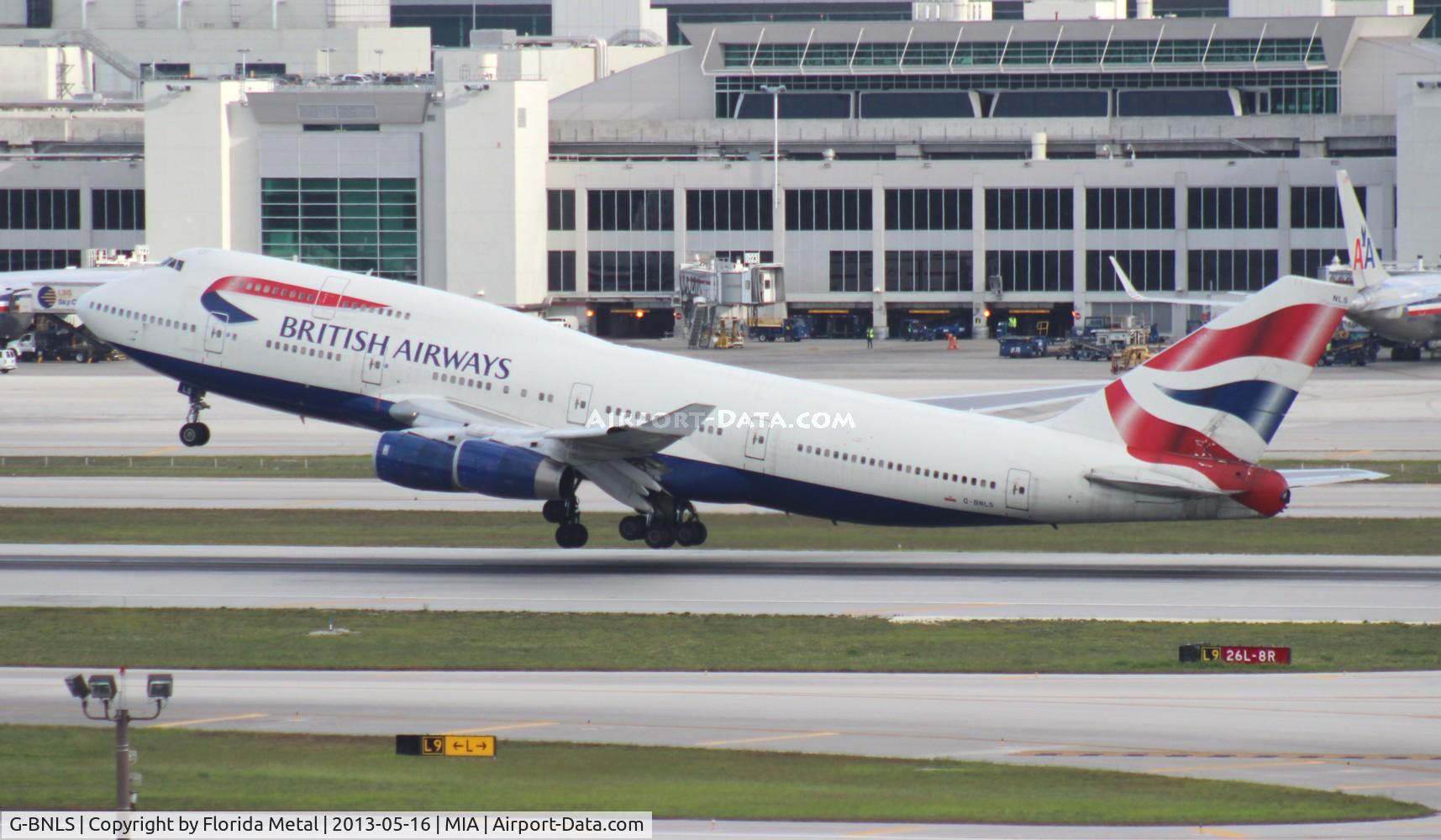 G-BNLS, 1991 Boeing 747-436 C/N 24629, British 747-400