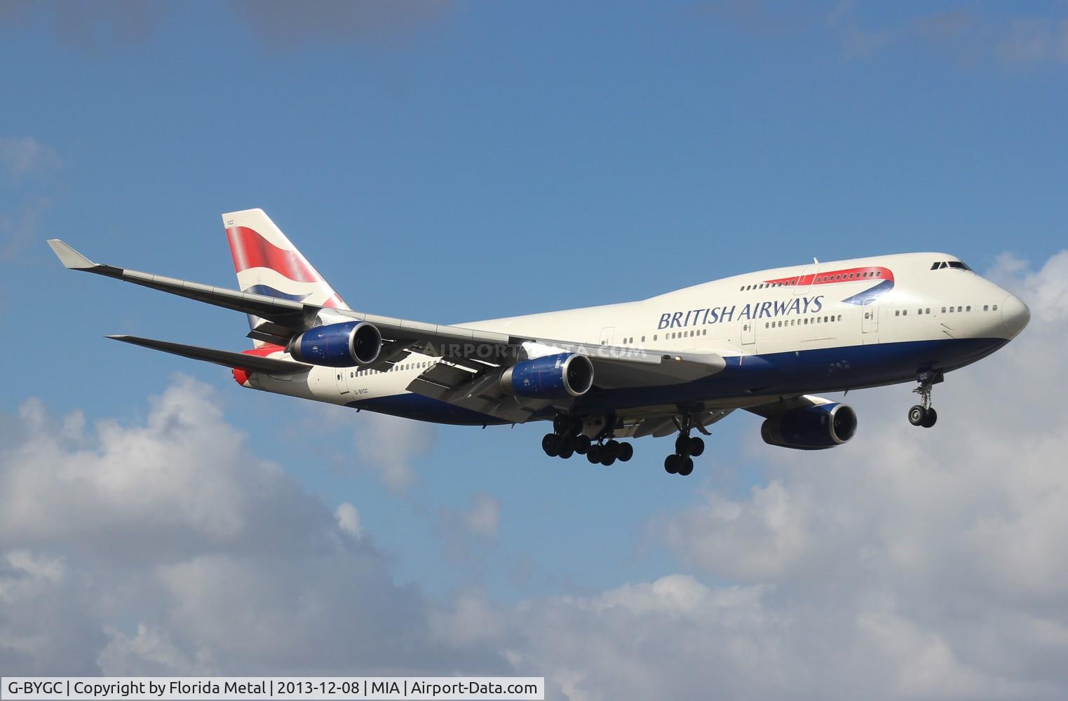 G-BYGC, 1999 Boeing 747-436 C/N 25823, British 747-400