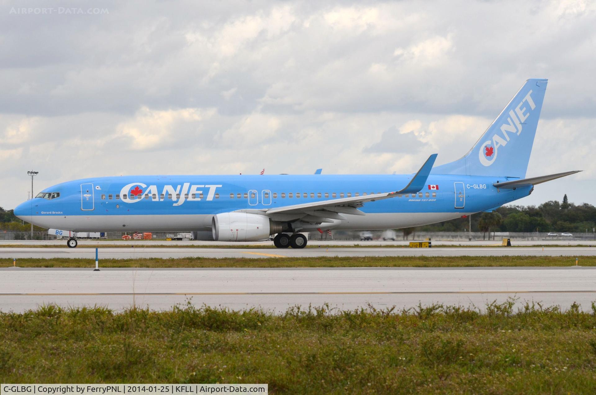 C-GLBG, 2008 Boeing 737-8K5 C/N 35142, Belgian B738 (OO-JBG) operating this winter for Canjet.